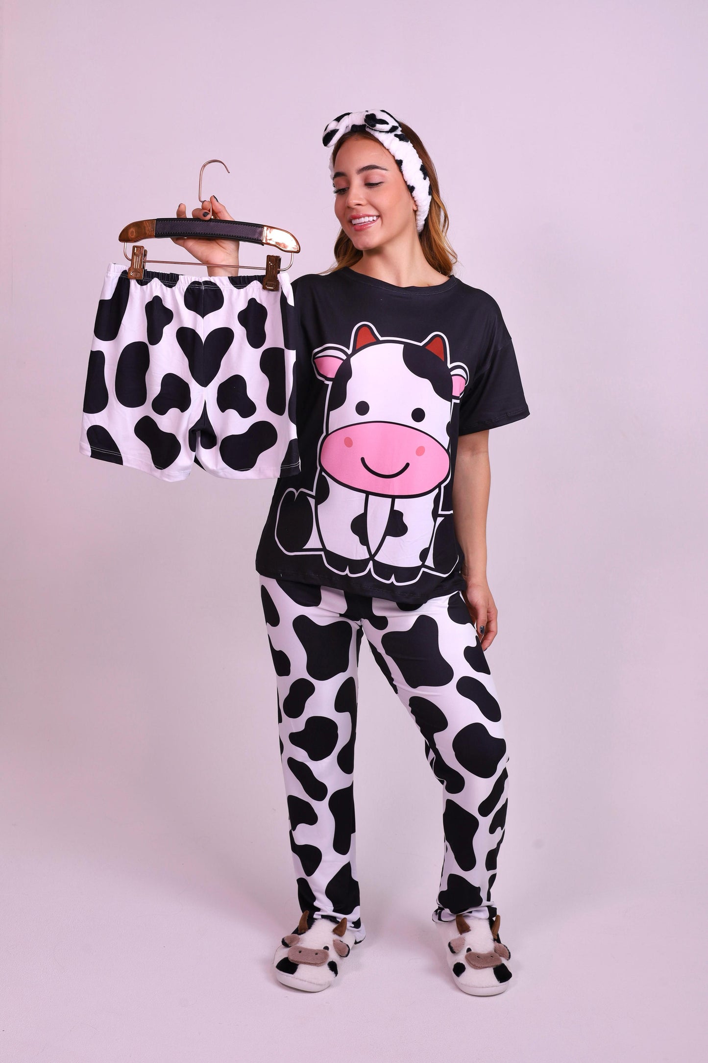 Pijama x3 vaca