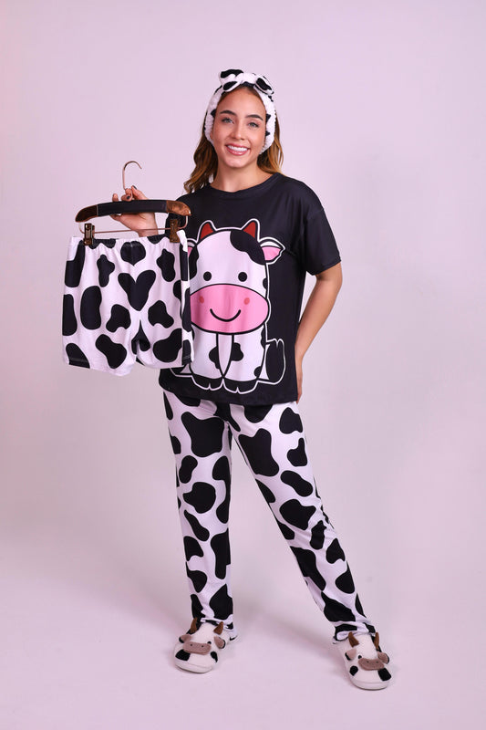 Pijama x3 vaca